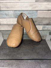 Weissman Leather Dance Shoes W800 Split Sole Leather Caramel Girls Size 12CM