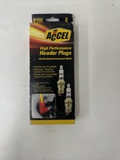 Accel 8198 Performance U-groove Header Spark Plug - Pack Of 8 Accel 8198 Performance U-groove Header Spark Plug - Pack Of 8