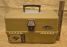 Old Pal 1290 Vintage Fishing Tackle Box & Tac...