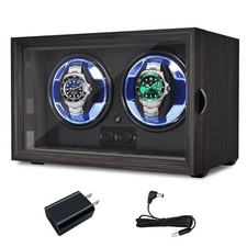 Luxury Dual Watch Winder for Automatic Watches for Rolex/Omega/Cartier, Vinta...