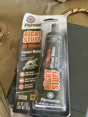 Permatex 25228 The Right Stuff 90 Minute Black Gasket Maker, 3 oz, 1 Count New