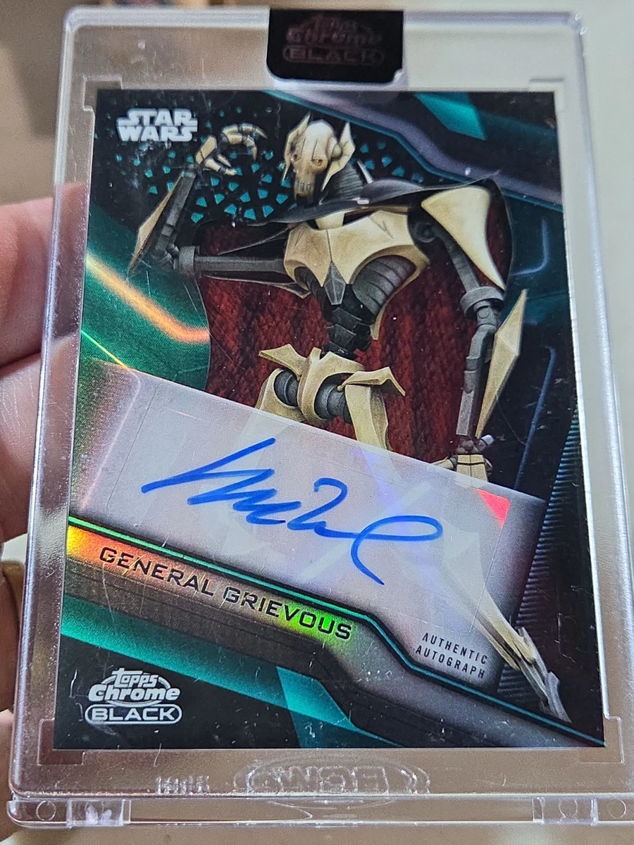 Topps General Grievous Star Wars Collectable Trading Cards for