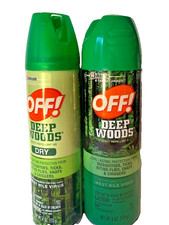 Off Deep Woods Insect Repellent Spray 6 oz  Dry 4 oz Each