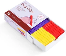 Keenpioneer Decorating Bag S & M (Pack of 32), Yellow, Red, Blue, Purple 