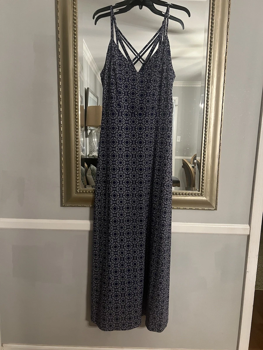 romantic floral maxi dress Kelsie Floral Maxi Dress Light Blue/Plum / L