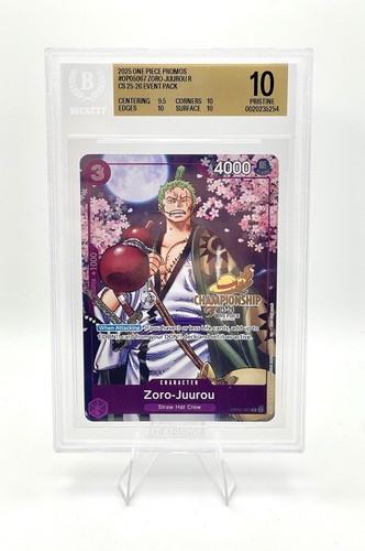 Zoro-Juurou (CS 25-26 Event Pack) graded BGS 10 for sale on eBay