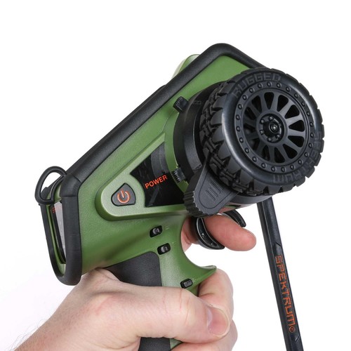 DX6 Rugged 6 Channel DSMR Transmitter Only, Green, SPMR6215G - Picture 4 of 9