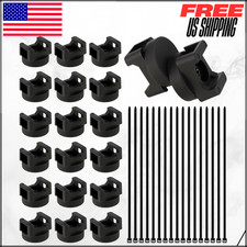 Magnetic Zip Tie Mount Base Wire Cable Holders Management Heavy Duty Black 20PC