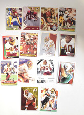 LOT OF NFL WASHINGTON REDSKINS FOOTBALL CARDS. 1990'S-2000'S. ART MONK. PORTIS++