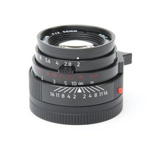 Light lens lab M 50mm F2 Summilux-M for Leica M Black paint Lens