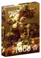 Enjoy 1000 Piece Jigsaw Puzzle: Flowers & Fruit by Jean-baptiste Robie