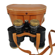 Rare Vintage SUNSCOPE 8x40 Wide Angle Field 9 degrees Case Original Binoculars