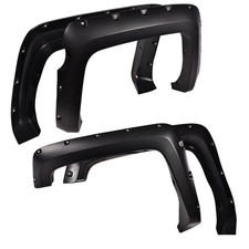 4x Fender Flares Chevy Silverado 2500HD/3500HD 2014-2018 Short Bed CrewCab Rivet