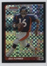 2003 Bowman Chrome X-Fractor 76/250 Jake Plummer #30 7v7