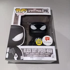 Funko Pop Marvel Spider-Man #79 Black Suit GITD Walgreens Exclusive