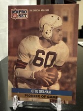 1991 NFL Pro Set Otto Graham Special Collectible #4 Cleveland Browns