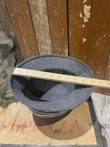 Mulberry Formal Elegant Hat With Bow Grey & Blue Posh Luxury Occasion - Picture 16 of 22