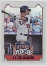 2015 Stars and Stripes Longevity Parallel Sapphire 40/49 Tyler Naquin #98 0f7h