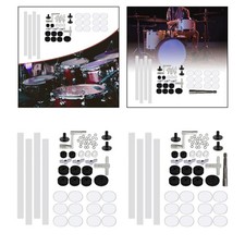 Cymbal Replacement Cymbal Sleeves Anti Slip Wing Nuts Portable Drum Cymbal Felt