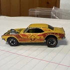 Hot Wheels Redline 1974 Heavy Chevy Enamel Yellow #7 Tribal Tampo