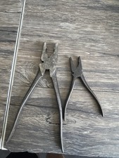 VINTAGE P S & W CO 90-10 CARBON STEEL PLIERS 10-1/4" MADE IN USA Lot
