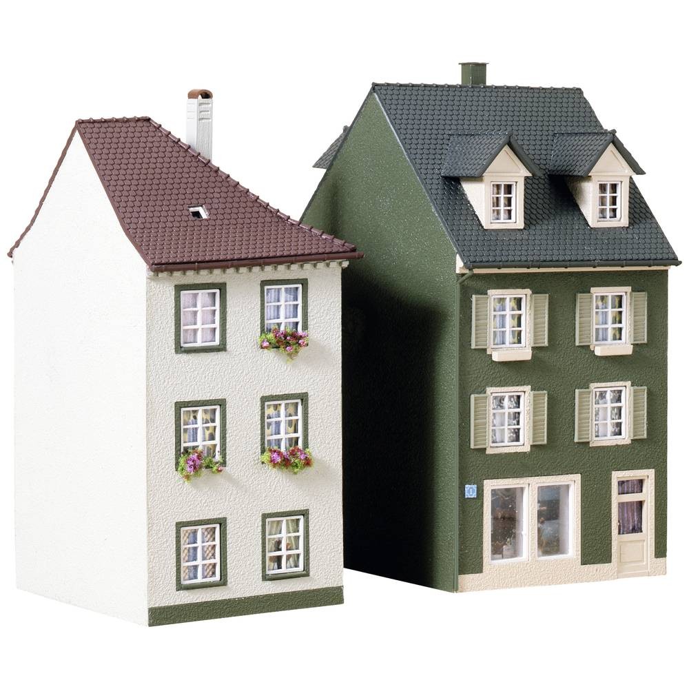 Faller 130414 H0 architecture miniature haut de gamme de 2 maisons - 2