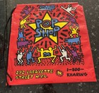 Keith Haring Vintage 90’s POP SHOP drawstring shopping bag - Graffiti Artist — photo 2