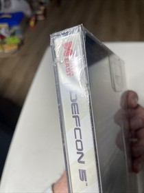 Sega Saturn Defcon 5 Video Game - 1995 Sealed New With Tears On The Wrapping