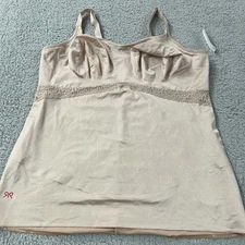 Ruby Ribbon Lace Cami Camisole Shaping Top Size 48 Shapewear Tank 3024 NWOT