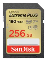 SanDisk Extreme Plus SDXC/s UHS-I Extended Capacity SD SDSDXWV-256G-GNCIN
