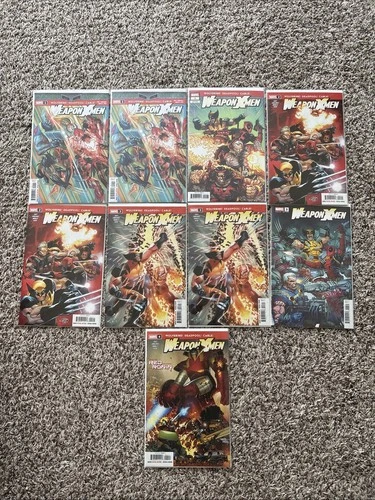 WEAPON X-MEN #1 2 3 4 : Series Lot (Marvel, 2025) DEADPOOL/WOLVERINE NM