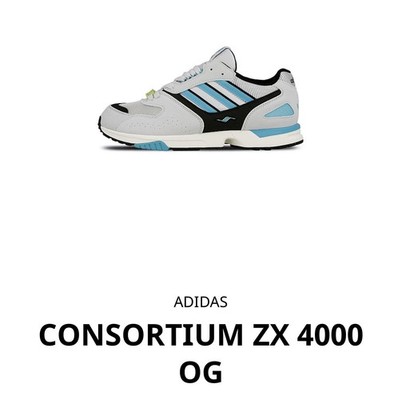 Adidas ZX 4000 Gr 46 2/3 OG Consortium Torsion