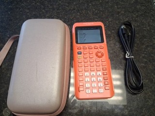 Texas Instruments TI 84 Plus CE Color Graphing Calculator With Case
