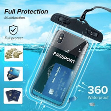 Waterproof Phone Pouch Universal Dry Bag Underwater Swimming Case Cover Beach