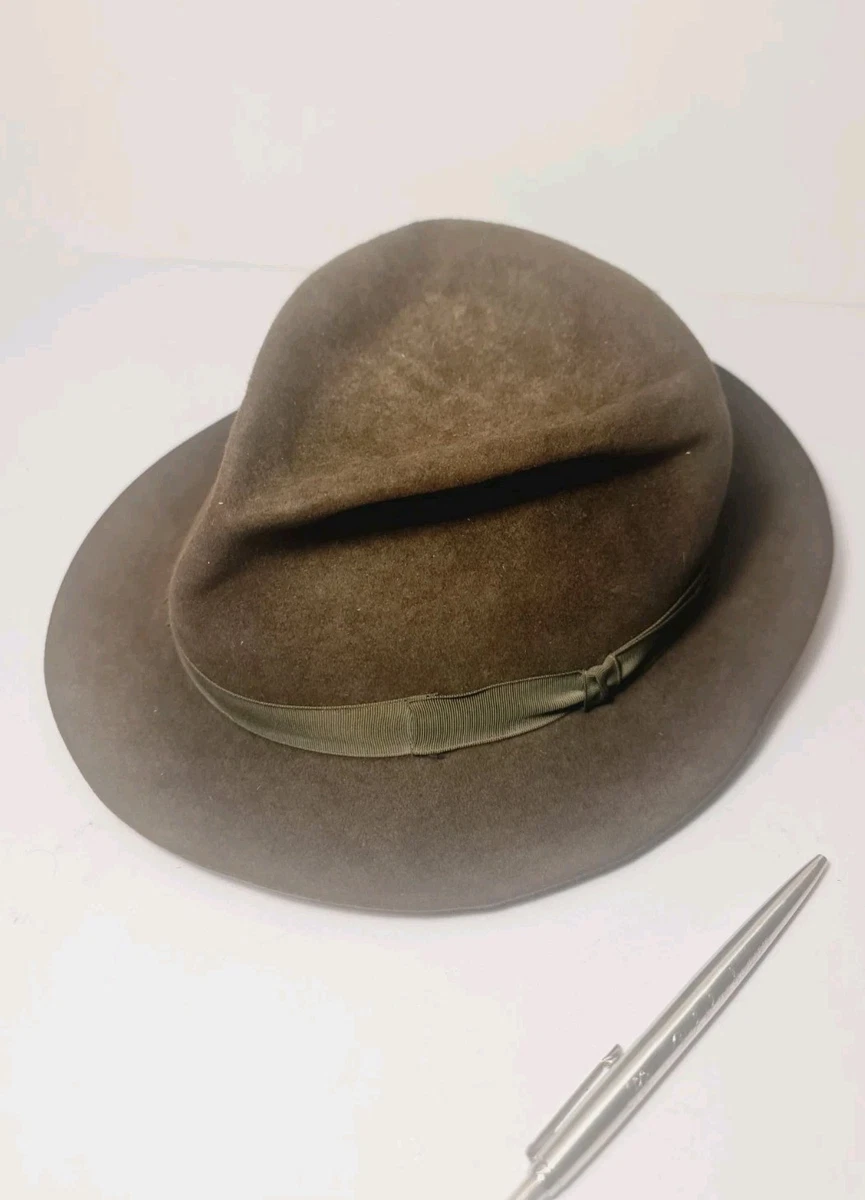 Cappello Da Sole Uomo Vintage Stile Anni '50 – Originale Non Restaurato – Taglia Unica