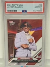 2024 Topps Now D2 Jayden Daniels RC NFL Draft Night PSA 10
