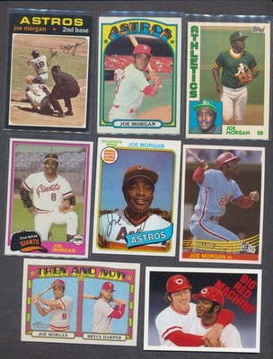 Joe Morgan ( You Pick ) Cincinnati Reds, Houston Astros, SF Giants, Oakland A's