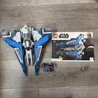 LEGO Star Wars Mandalorian Starfighter Set 75316 Manual Included Complete