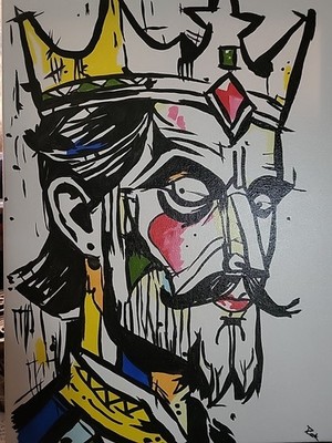 Expressionism Original Modern Abstract Artwork Acrylic Painting Canvas 12x16