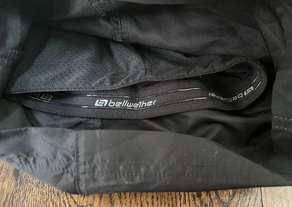 Pantalones Cortos de Ciclismo Bellwether Ultraligeros Gel Baggies - Negros, Para Mujer, Medianos Foto 3 de 4