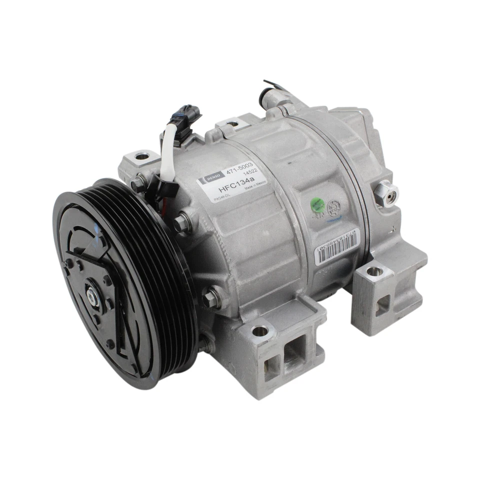 Compresor de aire acondicionado con embrague Denso 471-5003 para Nissan Altima 2007-2012 Base S SL Foto 3 de 4