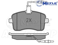 Meyle Bremsbelagsatz, Vorderachse Mit Anti Quietsch Platte 025 241 3418/W