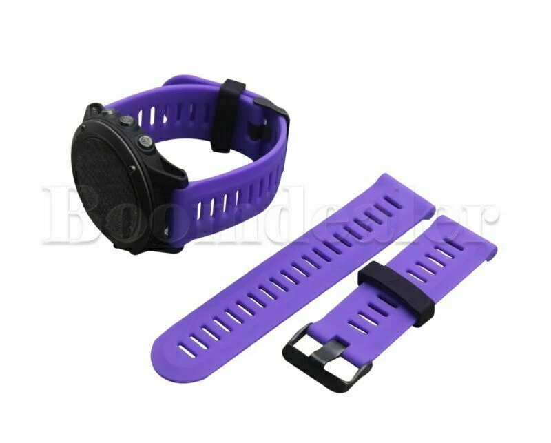 Per Garmin Fenix 3/3 HR Sapphire Cinturino da polso sostitutivo in silicone - Immagine 4 di 4