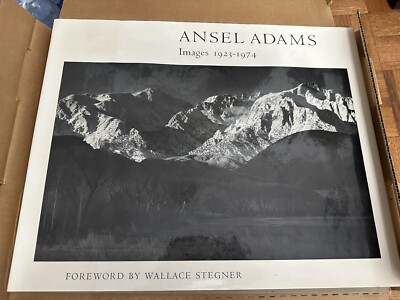 Ansel Adams - Images 1923-1974 - SIGNED 1st 1st - HUGE Book w