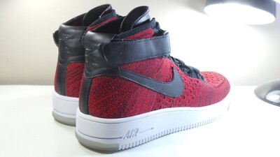 red and black nike air force 180 high tops
