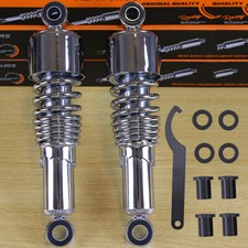 Rear Air Shocks Absorbers 10.5 For Harley Touring Road King Street Glide Dyna