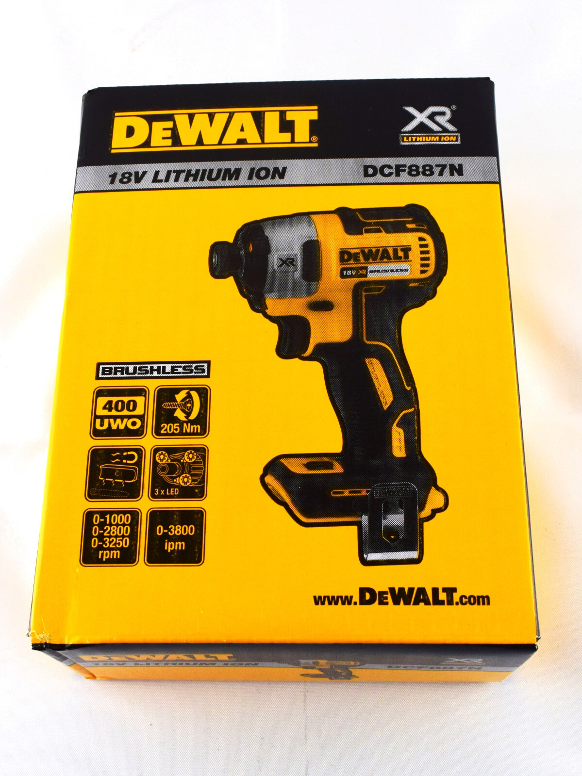 DEWALT DCF887XE 18V Cordless Impact 