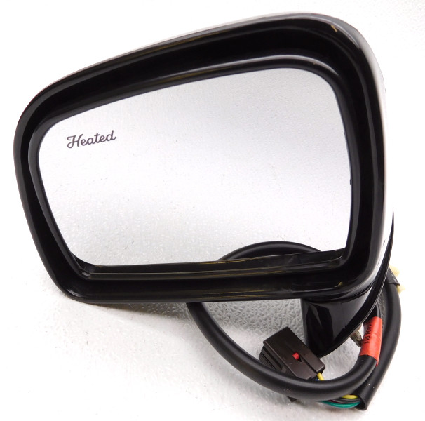 New Lincoln Town Car Unpainted Left Side View Mirror Heated W/O Memory