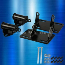 Engine Motor Mount Adapter Plates V8 Swap Kit Fits Sonoma S10 LSx LS1 LS2 LS S15