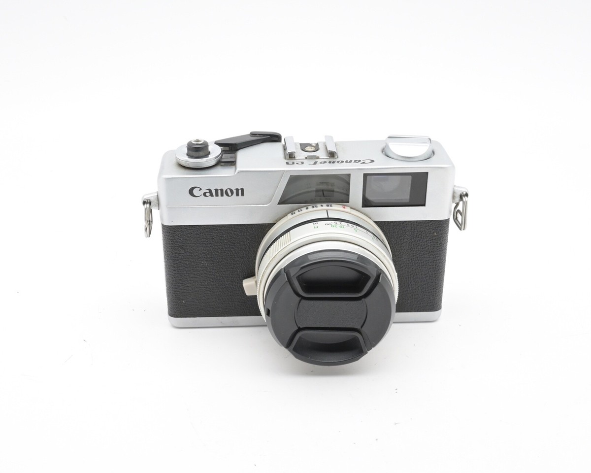 Canon Canonet 28 35mm Rangefinder Film Camera with Cap READ
